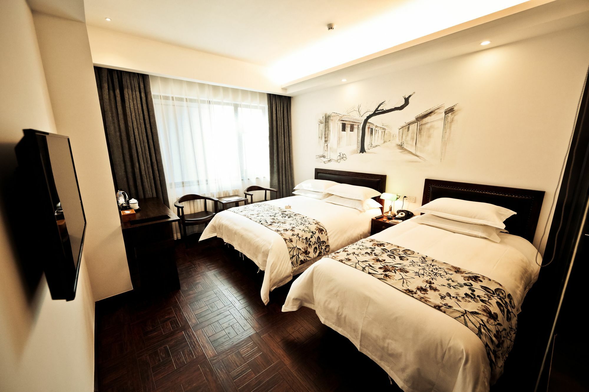 Nost Algia Hotel Near Beijing Panjiayuan Antique Market- Beijing Happy Valley, Cbd, China Zun And Sanlitun, Tian'Anmen Square, Free Ice Cream, Mineral Water, Coffee, Snacks And Laundry Service, Free Gymnastic, English Communication Well Экстерьер фото